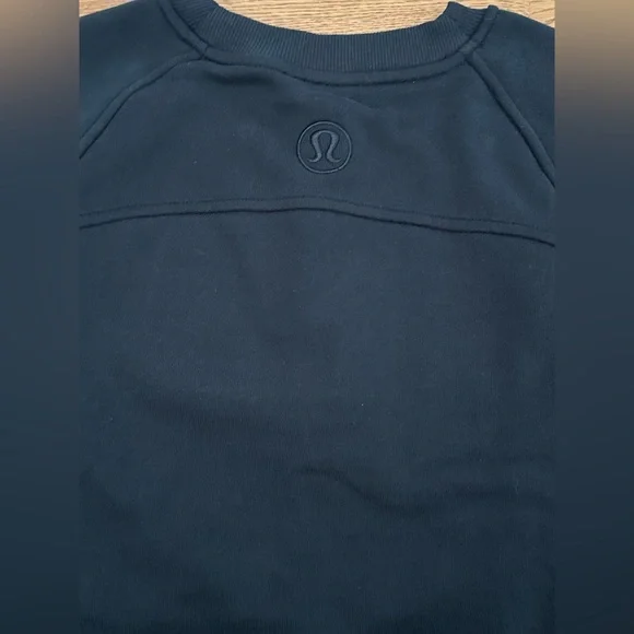 NWT Lululemon🍋 Black Scuba Oversized Pullover Wordmark Size XS/S - Picture 16 of 16